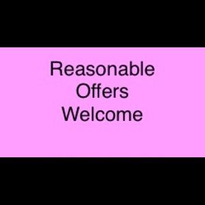 Reasonable Offers are welcome.